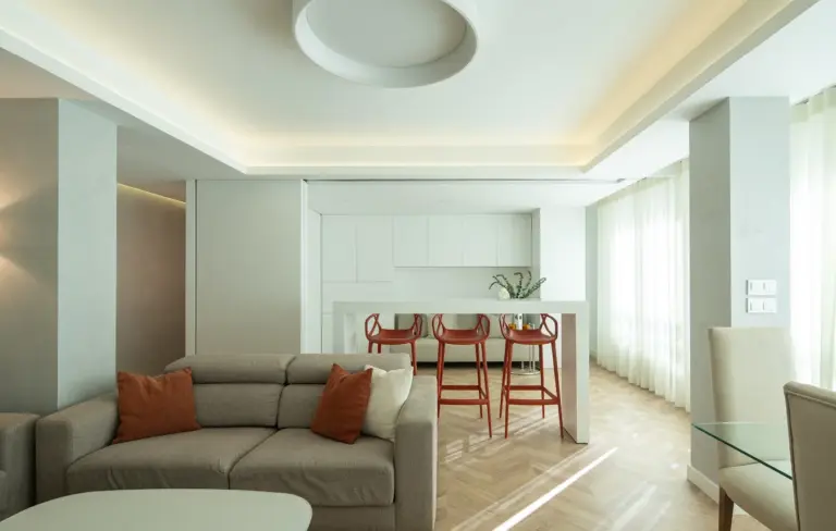 foto de un salón cocina