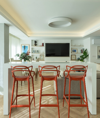 salón cocina diseñado por AMR