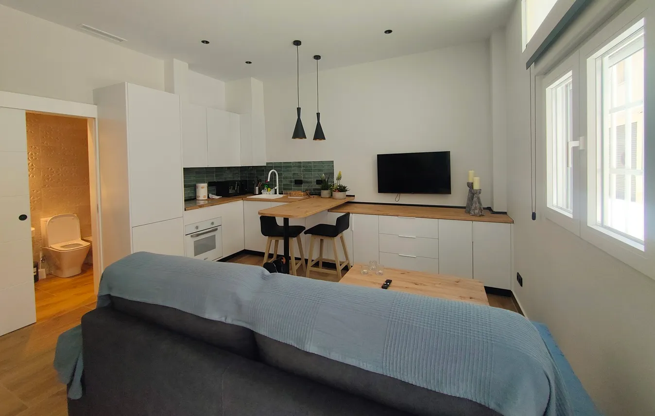 Habitación después del cambio de uso